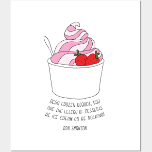 Frozen Yogurt Posters and Art